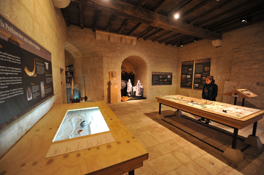 Musée du Donjon, salle histoire