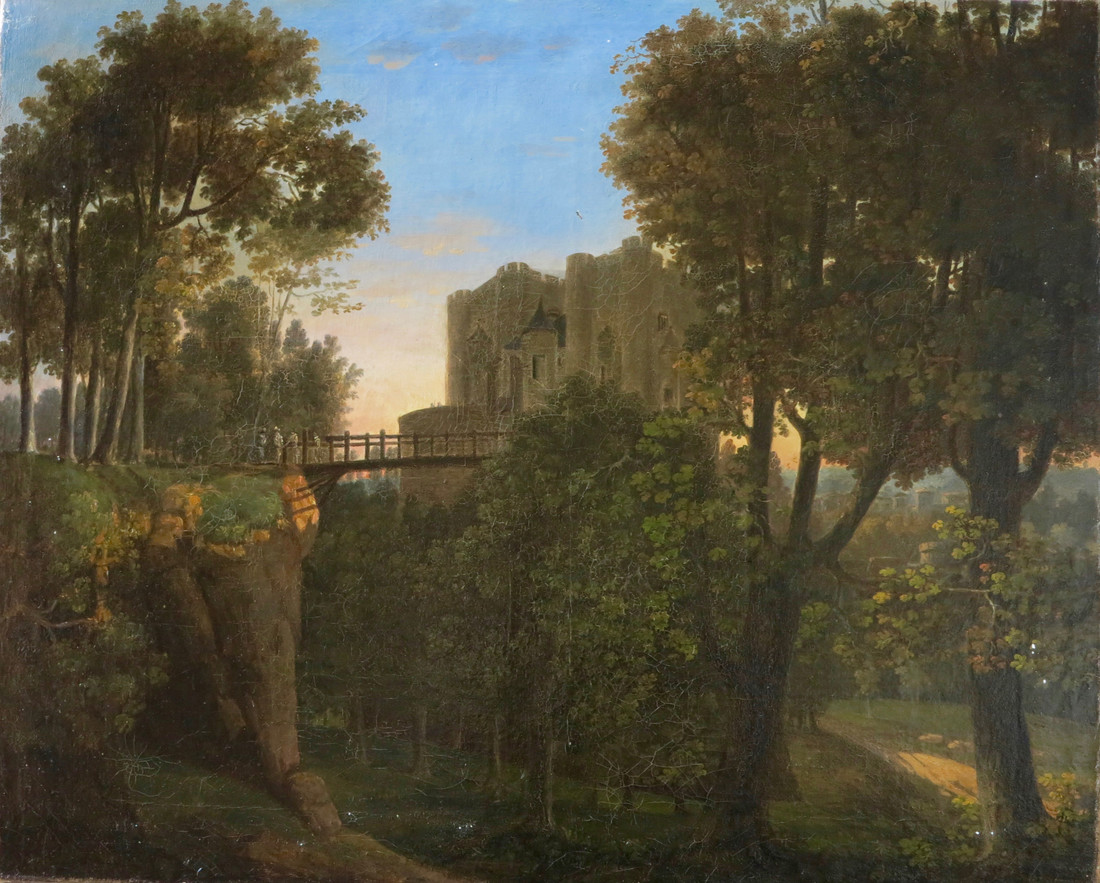 Le Donjon de Niort d'après Benjamin Delavault, Musée Bernard d'Agesci