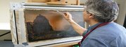 Musée Bernard d'Agesci, restauration d'une oeuvre
