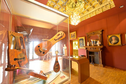 Salle Auguste-Tolbecque du musee Bernard d'Agesci
