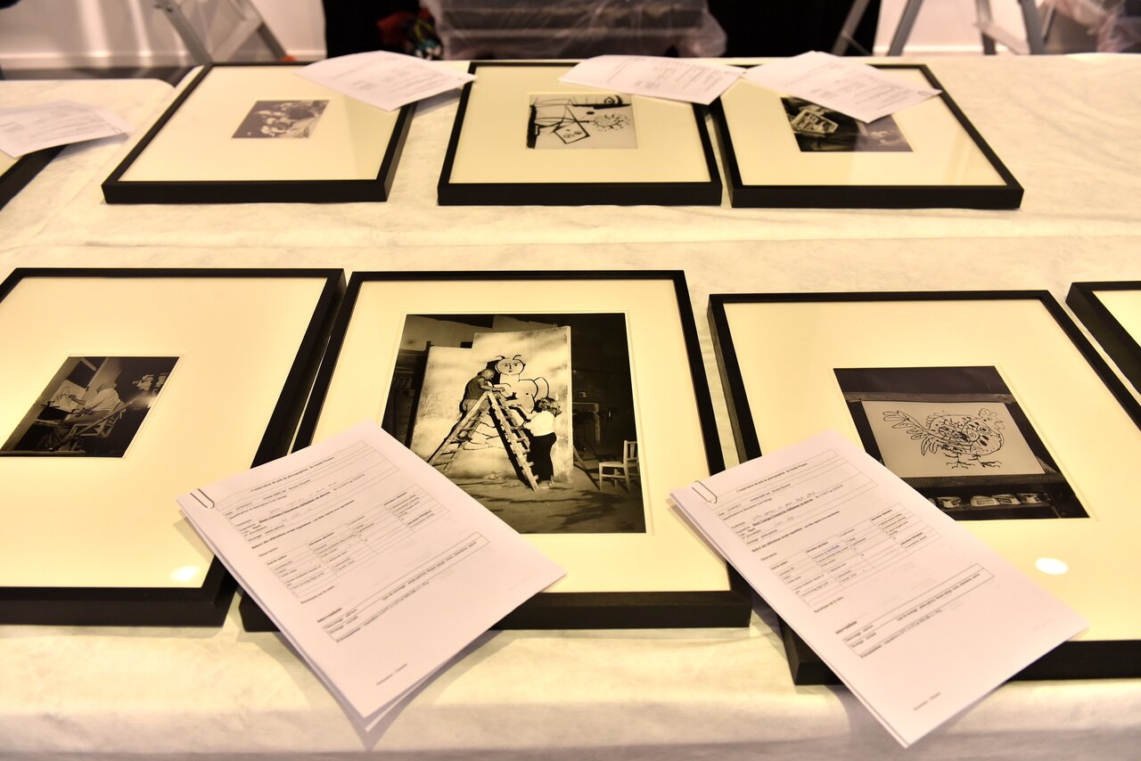 Dans les coulisses de l’exposition « HG Clouzot : un réalisateur en œuvres » ©Bruno Derbord